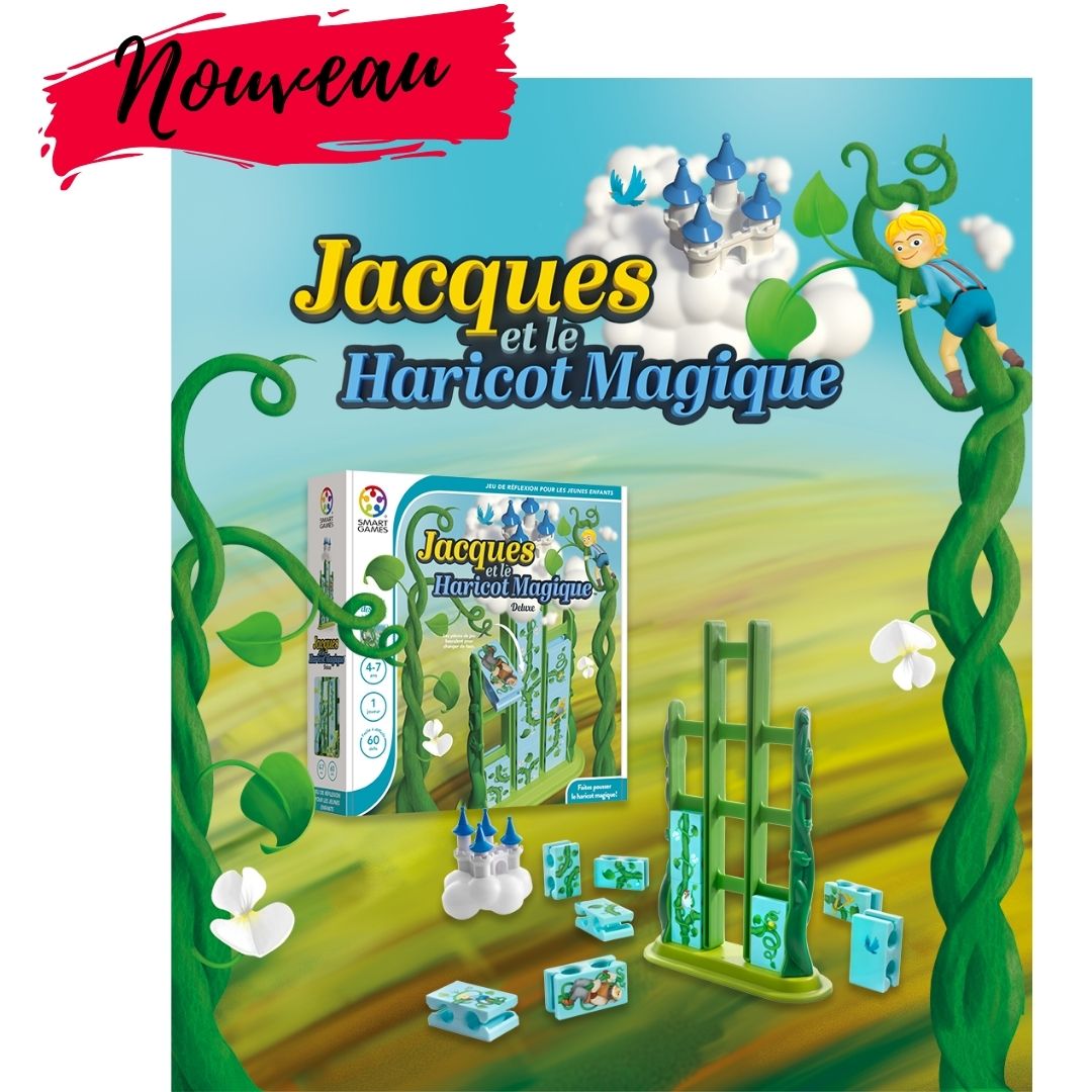 Découvrez «Jacques et le haricot magique» – Un jeu SmartGames